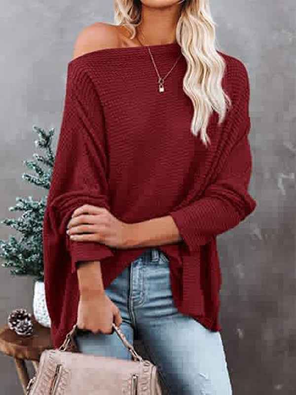Vale Noelle Boat-Neck Sweater