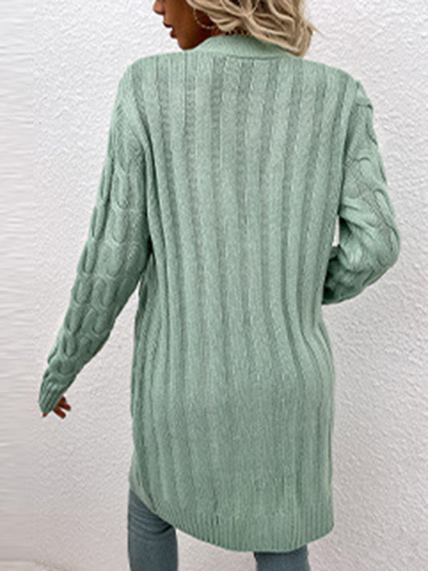 Vale Knit Jacquard Cardigan