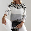 Vera® – Leopard Print Casual Sweater