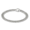 Pave Cuban Bracelet | White Gold