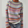 Jessie™ | Retro-Inspired Colorful Sweater