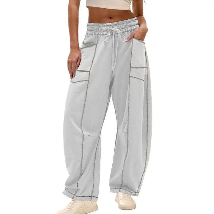 Vale® – Relaxed Fit Wide Leg Trousers
