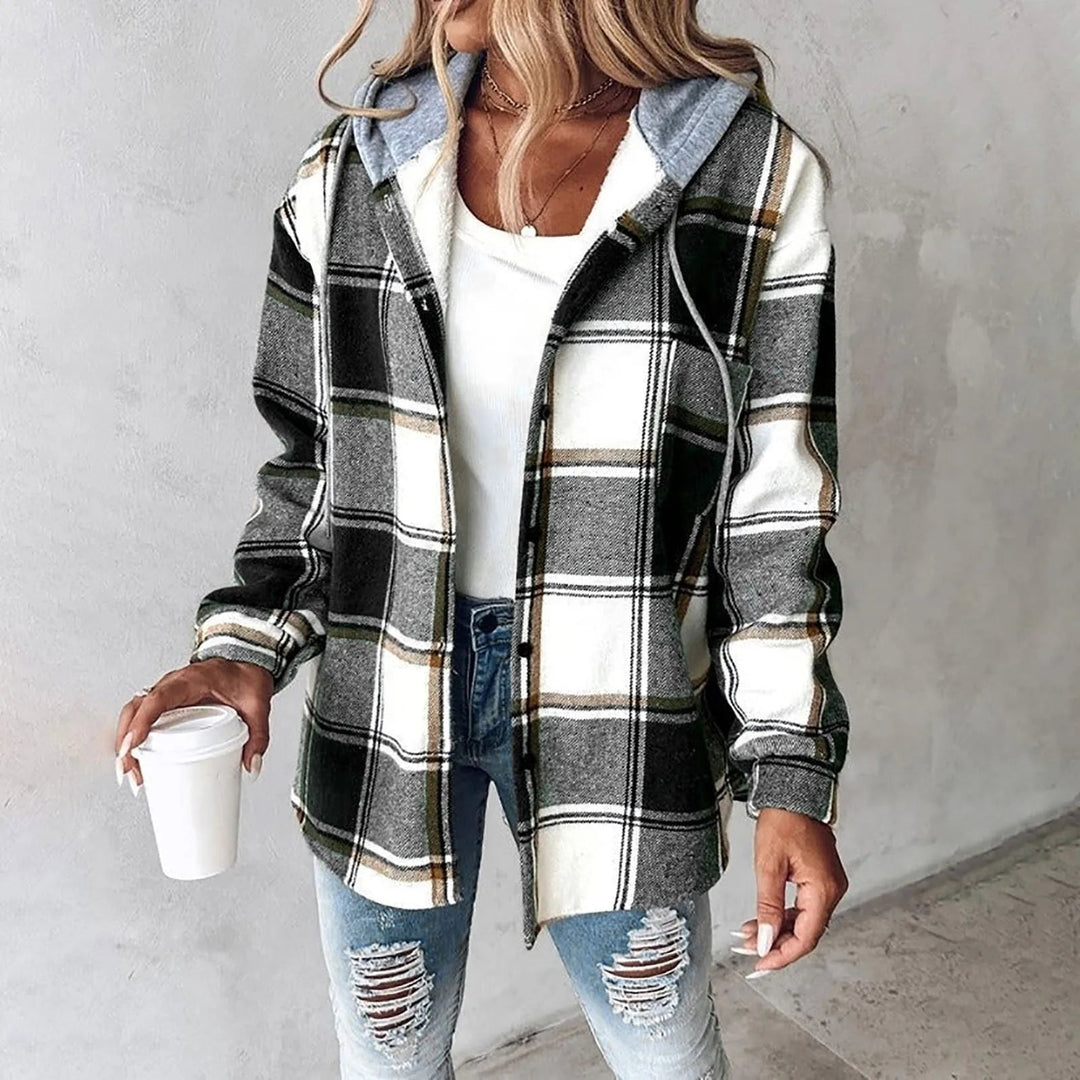 Vera® – Isabelle Cozy Plaid Jacket