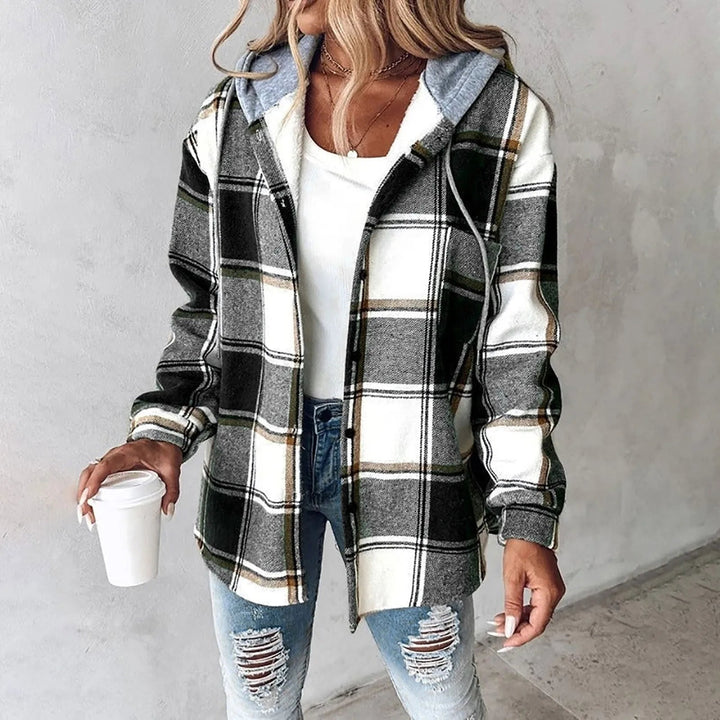 Vera® – Isabelle Cozy Plaid Jacket