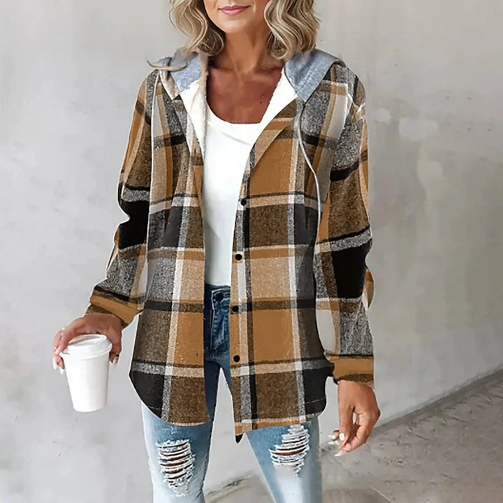 Vera® – Isabelle Cozy Plaid Jacket