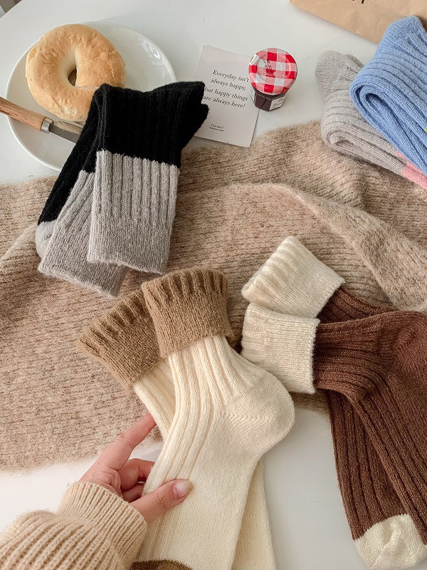 Vale Sora Contrast Socks