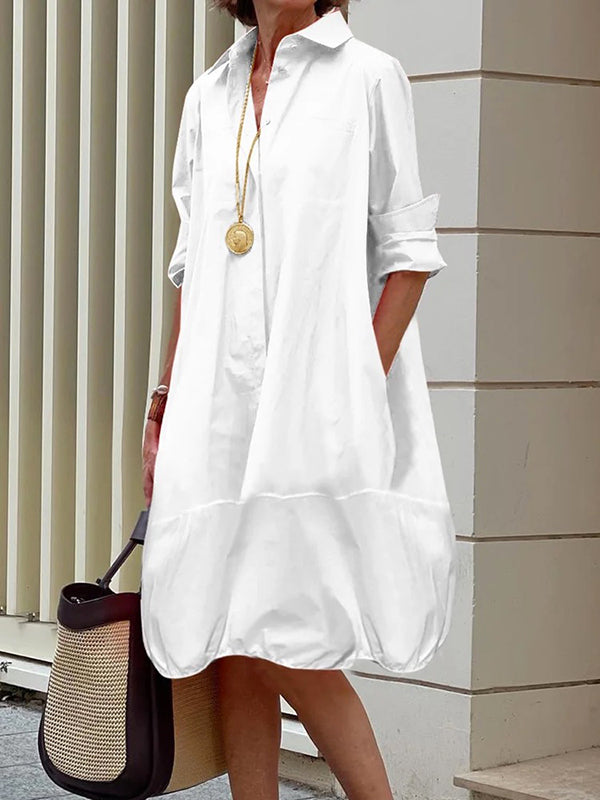 Vale Midtown Elegance Shirt Dress