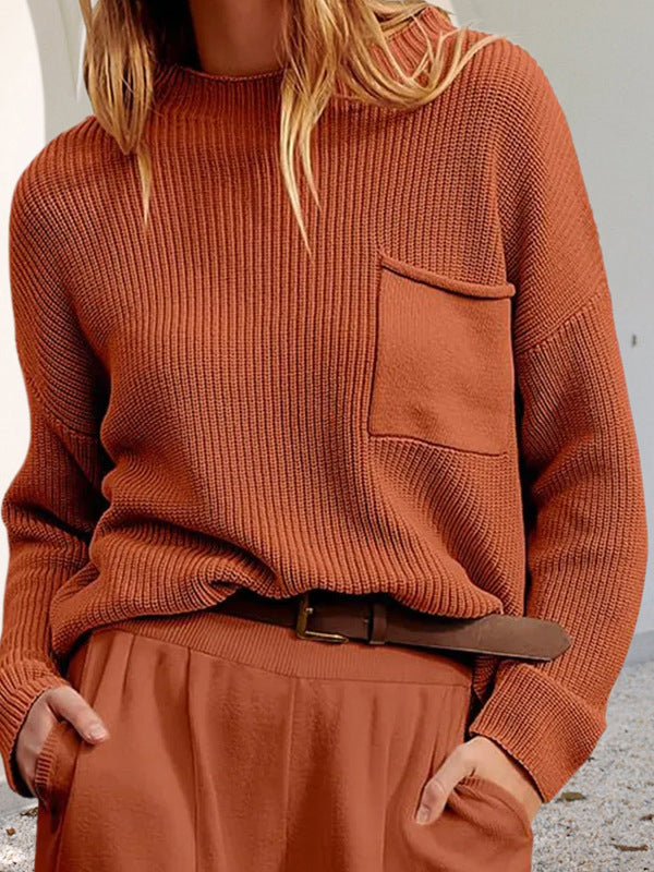 Vale Renée Ruffle Sweater Dress