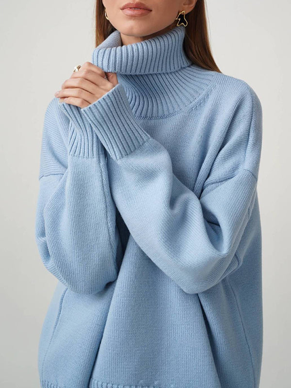 Vera Elise High-Neck Sweater