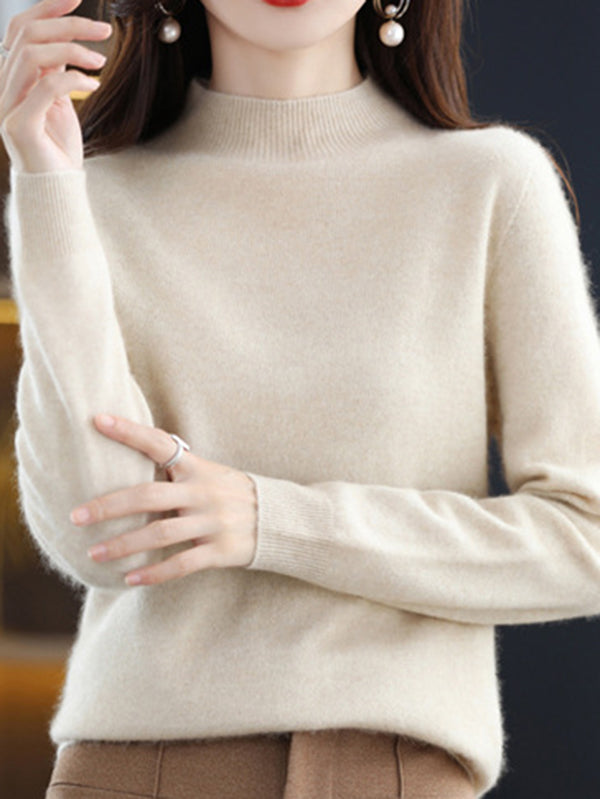 Vera Luxe High-Neck Sweater