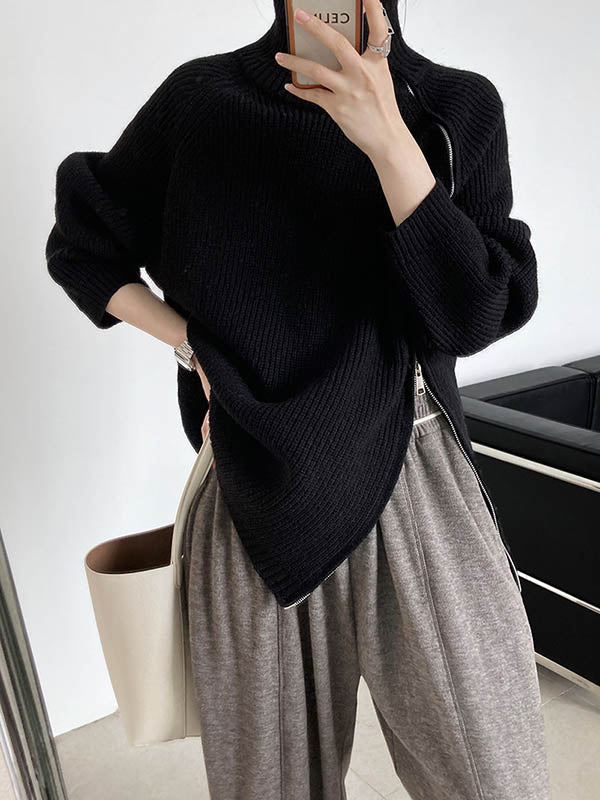 Vera Elodie Zip Sweater
