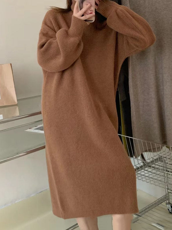 Vera Cocoon Luxe Sweater Dress