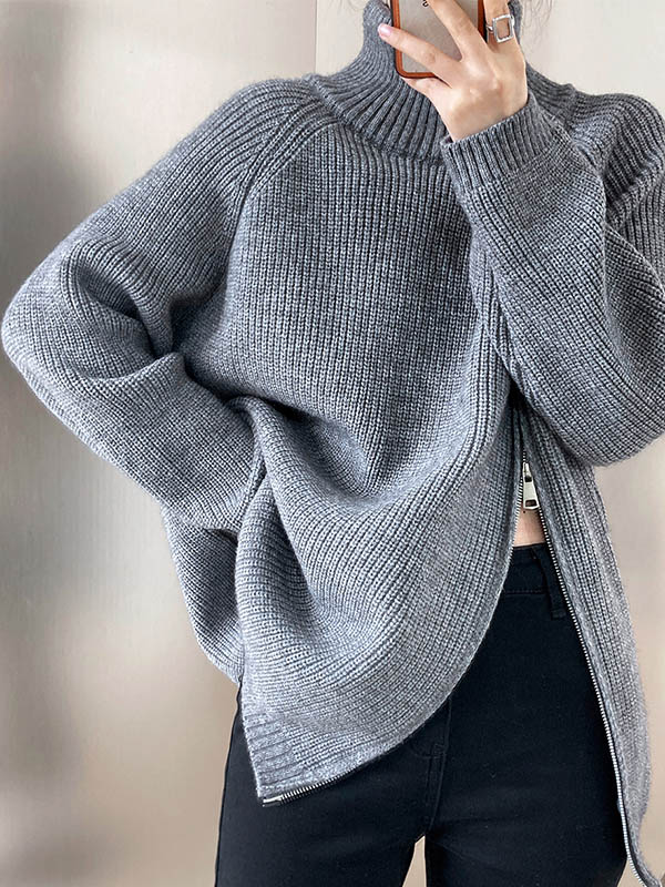 Vera Elodie Zip Sweater