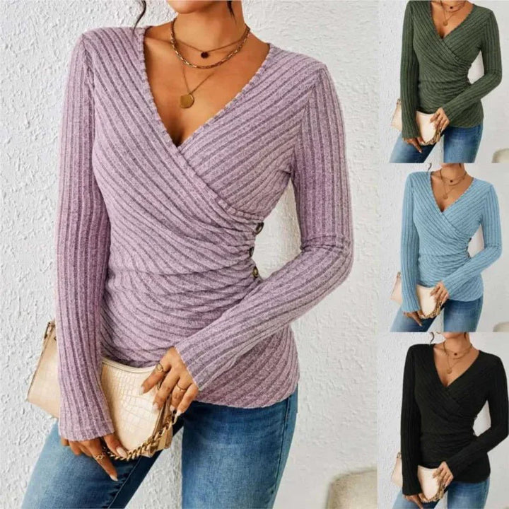 Vera Aurora - Tummy Tucking Long Sleeve Top