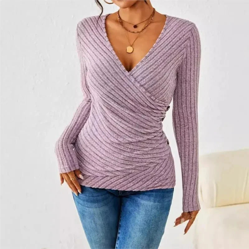 Vera Aurora - Tummy Tucking Long Sleeve Top