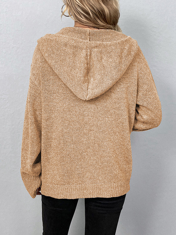 Vale Shelter Hooded Cardigan