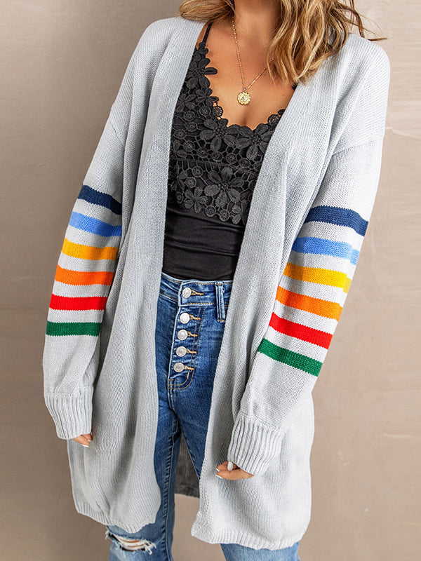 Vale Horizon Striped Cardigan