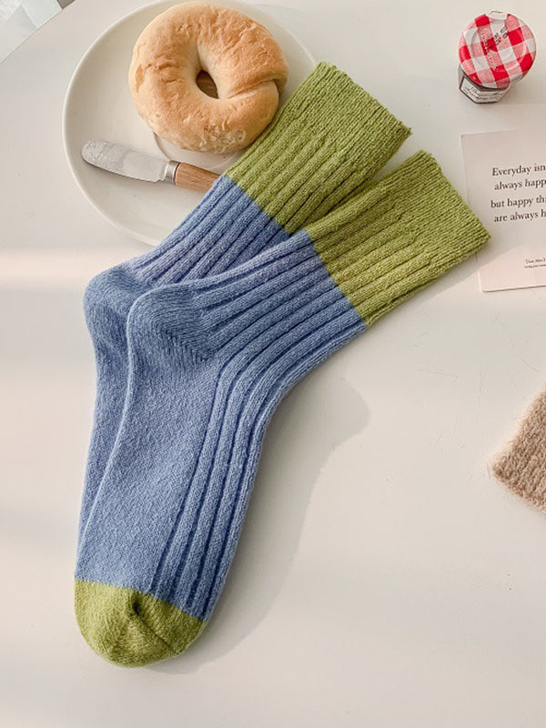 Vale Sora Contrast Socks