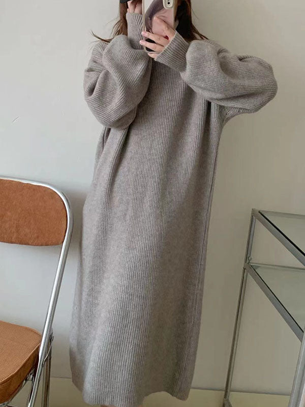 Vera Cocoon Luxe Sweater Dress