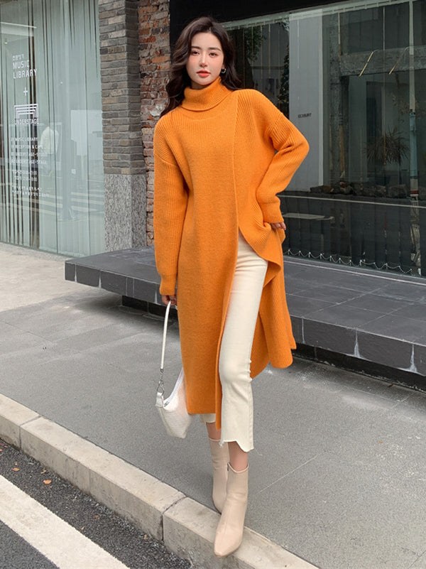 Vera Solenne High-Neck Sweater