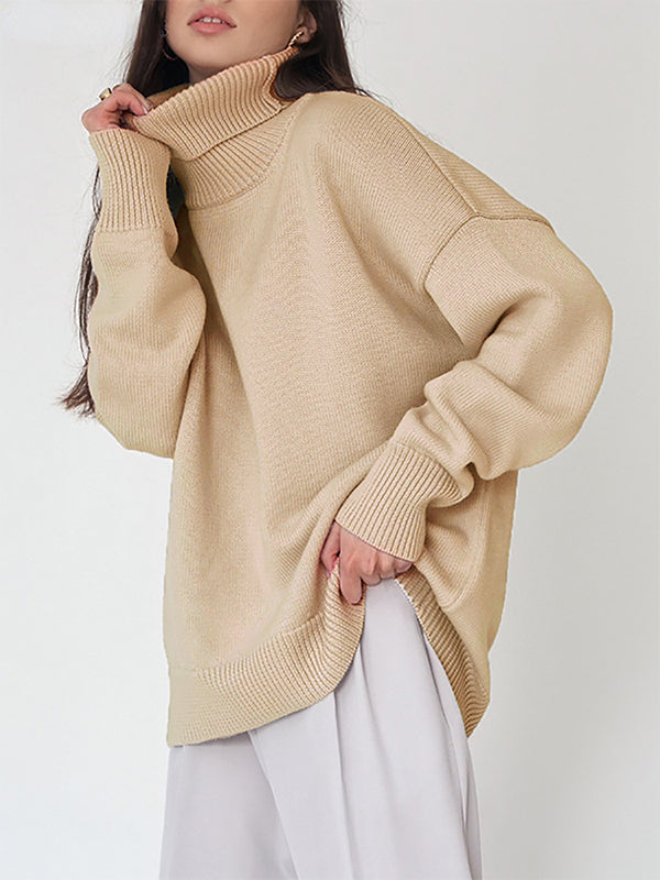 Vera Elise High-Neck Sweater