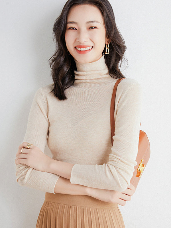 Vera Elin High-Neck Pullover
