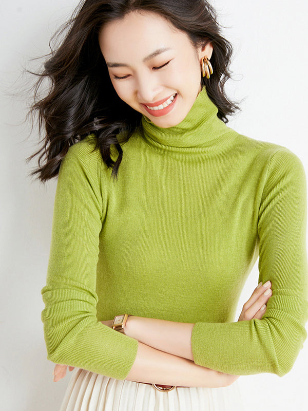 Vera Elin High-Neck Pullover