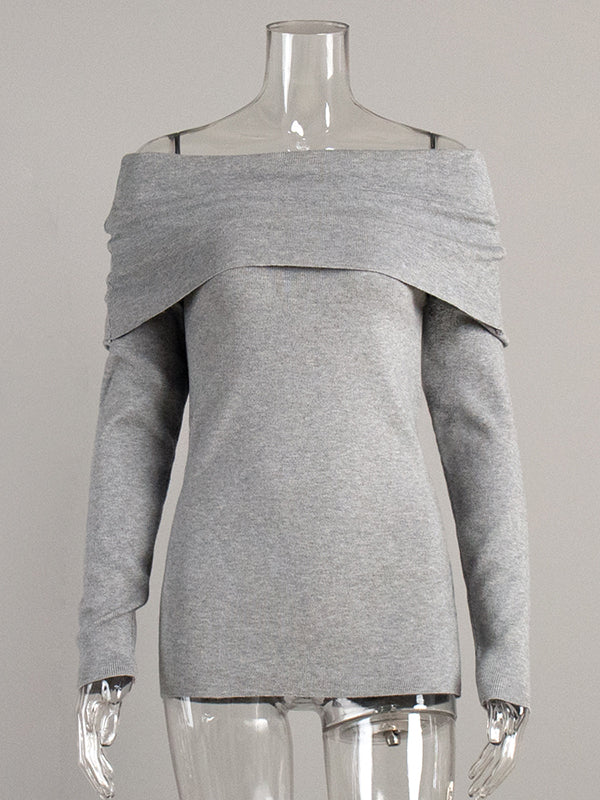 Vera Lévoire Off-Shoulder Knit