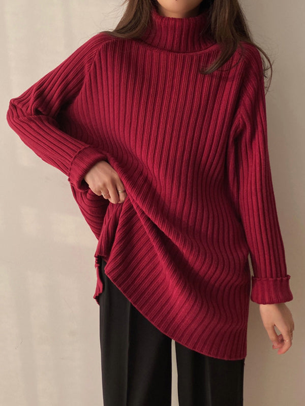 Vale Cozy Split-Side Sweater