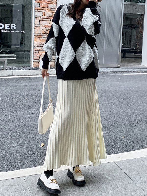 Vera Étoile Pleated Skirt