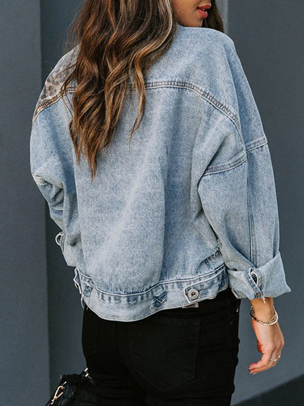 Vera Lennox Leopard Lapel Jacket