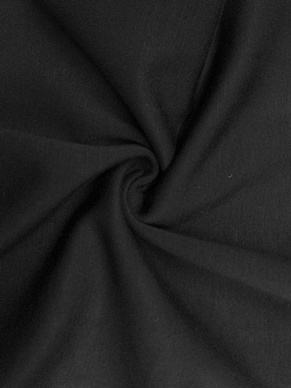 Long Sleeves Loose Asymmetric Buttoned Split-Joint Split-Side Mock Neck Maxi Dresses