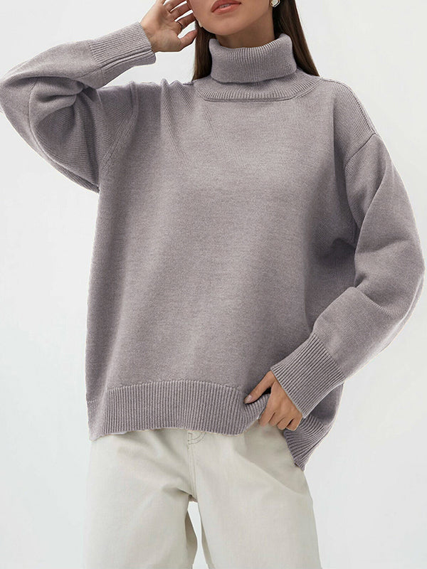 Vera Elise High-Neck Sweater