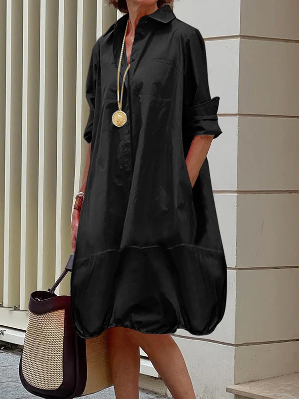 Vale Midtown Elegance Shirt Dress