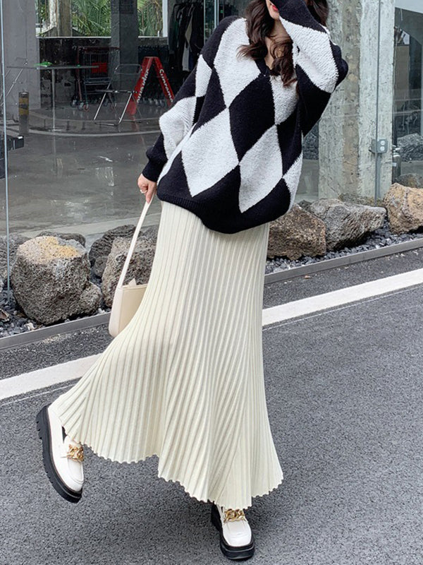 Vera Étoile Pleated Skirt