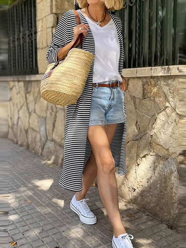 Vera Elayne Striped Cardigan