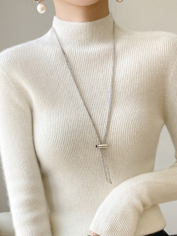 Vale Seraphine Ribbed Knit Top