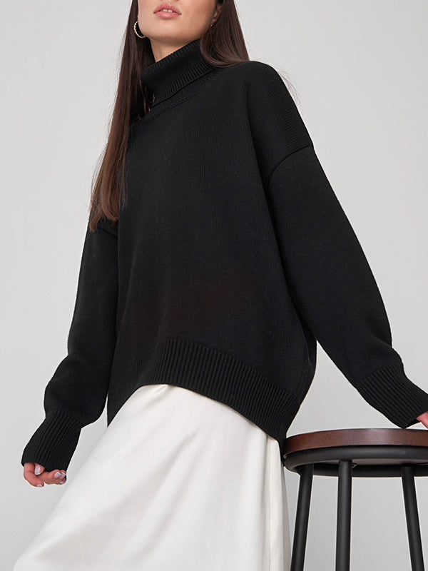 Vera Clarisse High-Neck Sweater