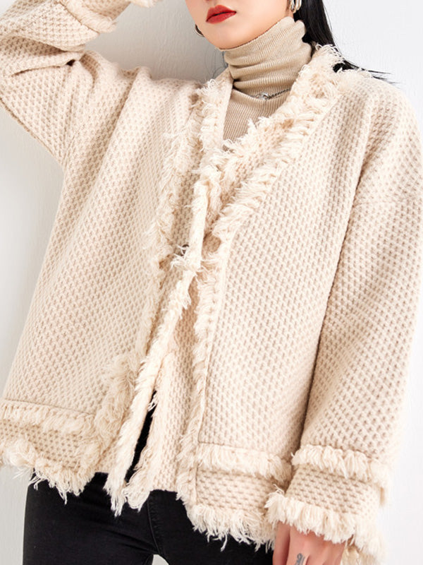 Vera Elayne Fringed Cardigan