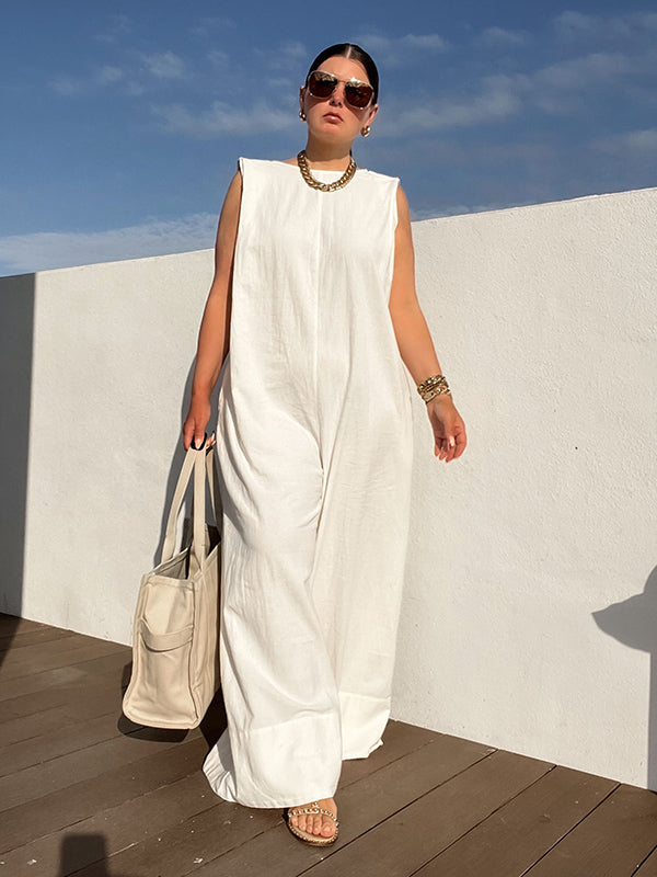 Vera Cade Wide-Leg Jumpsuit