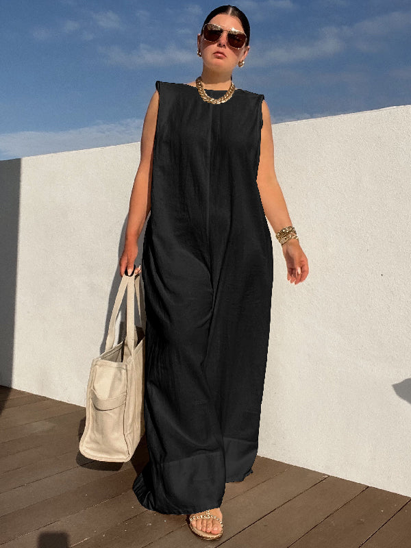 Vera Cade Wide-Leg Jumpsuit