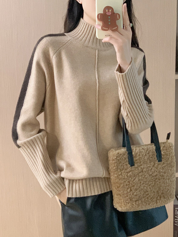 Vale Contour High-Neck Sweater