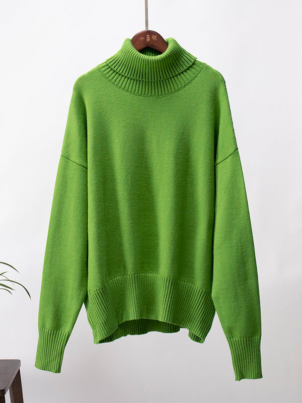 Vera Elise High-Neck Sweater