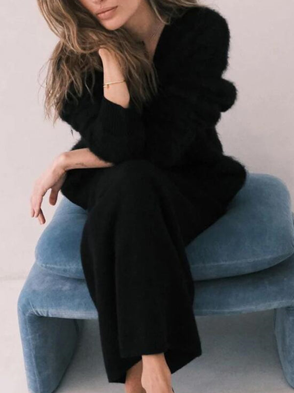 Vale Cozy Luxe V-Neck Cardigan