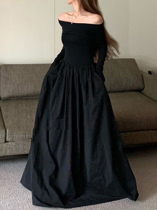 Vale Amoura Pleated Gown