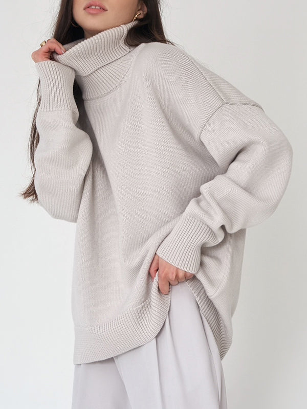 Vera Elise High-Neck Sweater