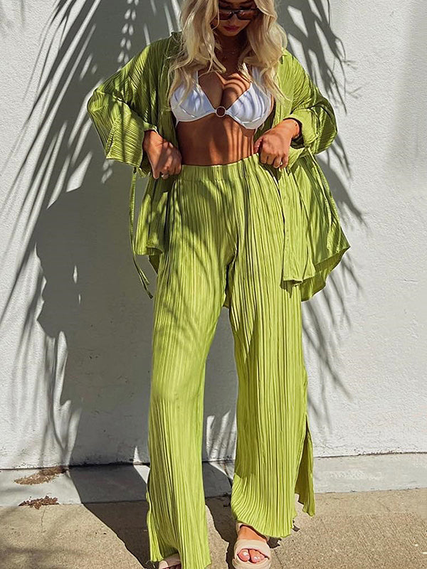 Vera Solace Pleated Lounge Set