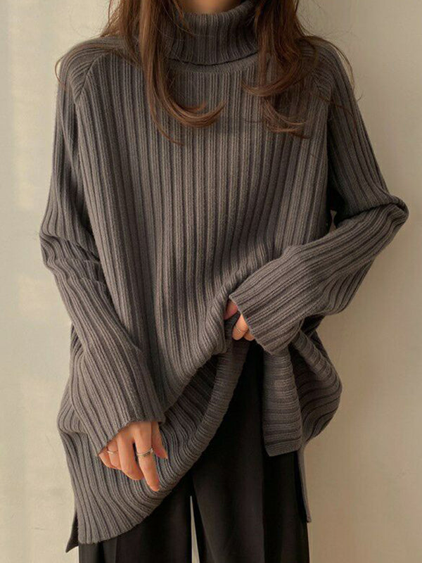 Vale Cozy Split-Side Sweater
