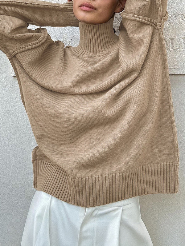 Vale Aurelle High-Neck Sweater