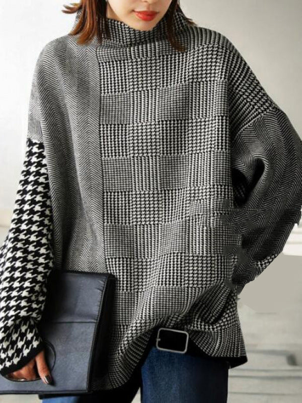 Vera Elowen Checked Luxe Knit